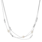 Multistrand Pearl-Beaded Necklace